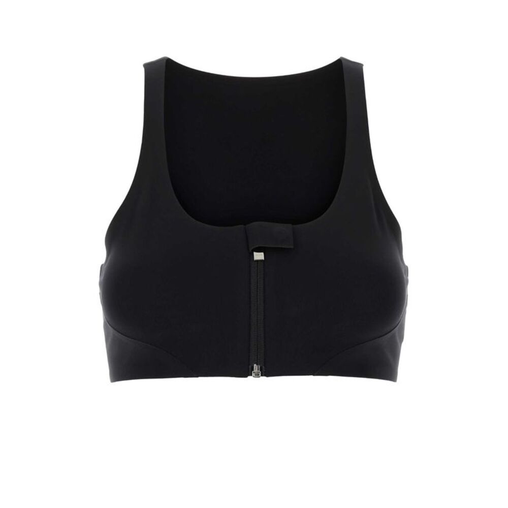 Alaia Women Black Stretch Nylon Bra